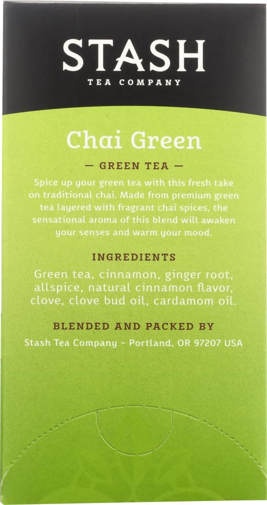 Tea Tea Grn Chai by Stash – Pack of 7