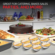 Stock Your Home 50 Pack (3 Inch) / Silver / 50 Pack Pie Pans