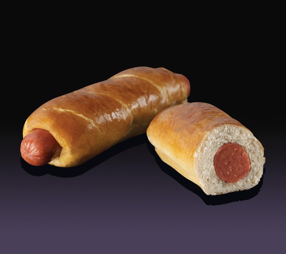 Nathans Famous Beef Pretzel Dog -- 42 per case. by Nathan's – 1 Count (Pack of 1), Pack of 42