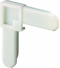 Prime-Line White Plastic 3/8 in. W x 3/4 in. L Screen Frame Corner 1 pk