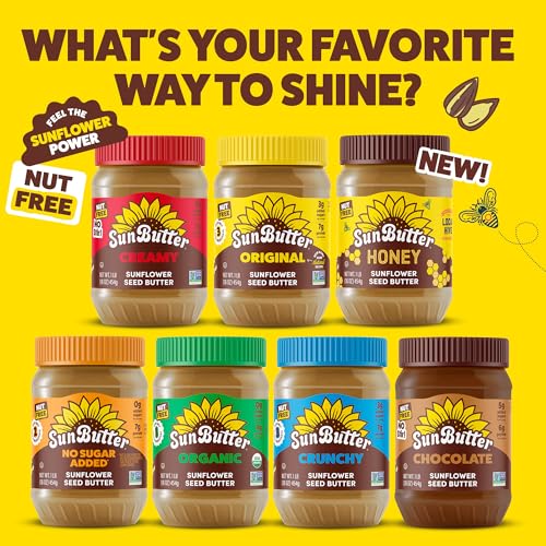 SunButter Crunch Regular / 16 Ounce (Pack of 6) / No Color Butter