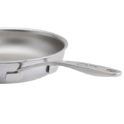 Industry 5 Nanotouch 9.5 Inch Fry Pan by Demeyere – 9.5-inch, 5-Ply Stainless Steel, Stainless Steel, Model 1034626