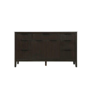 60" Single Bathroom Vanity in Chocolate Oak by Elegant Kitchen and Bath – unspecified, Aluminum, Chocolate, Model VF29860CO
