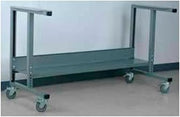 Stackbin Ergonomic Mobile Frame, 41"W X 27"D X 35-40"H, Blue