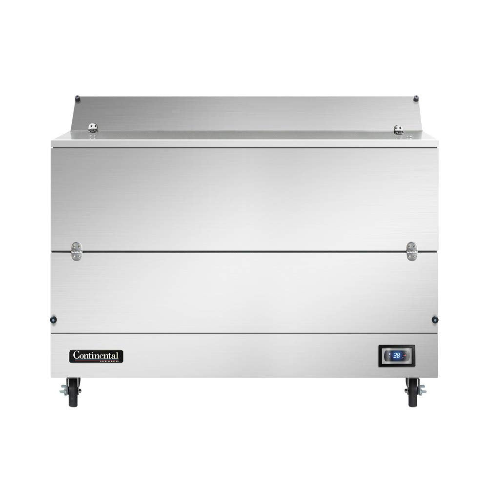 MC5-SS-D Dual Access Milk Cooler 58" W by Continental Refrigerator – Commercial Grade
