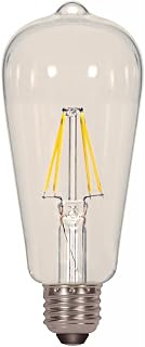Satco S9581 6.5ST19/CL/LED/E26/27K/120V (2 - Pack)