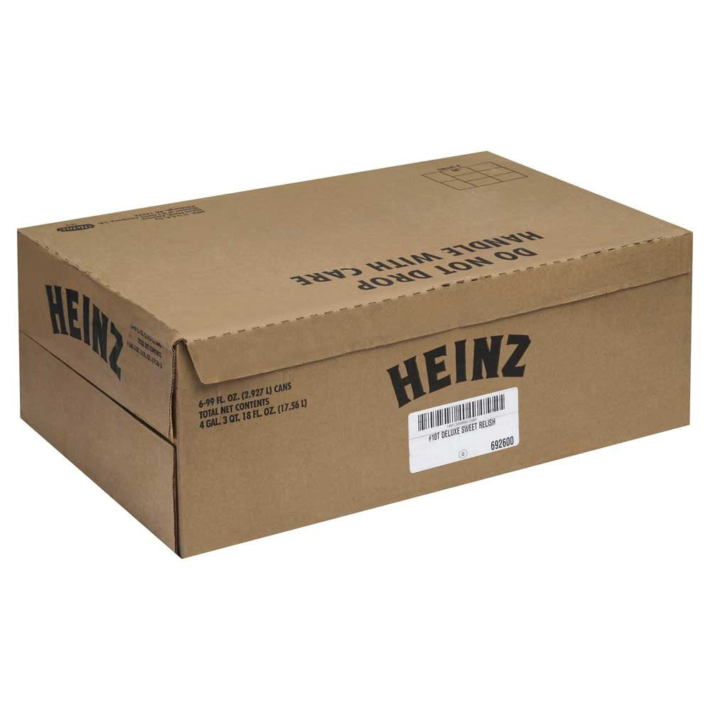 RELISH SWEET 6 CASE 10 CAN by HEINZ – Pack of 6, Model 692600