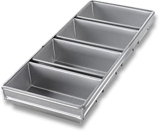 Chicago Metallic Bread Pan Set, 4-pan, 9-7/32" x 21-7/8" x 2-3/4" overall