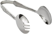 SERVING TONGS, SS, HAND FORGED, 6" L