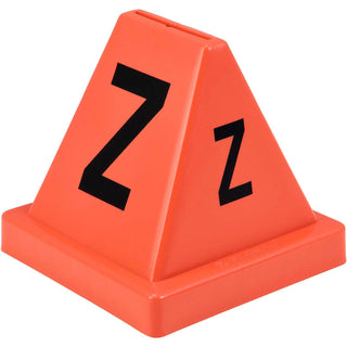 Lettered Pallet Control Cones by Global Industrial – Polypropylene, Red, Model 412596