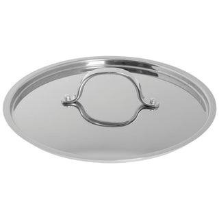 ® Stainless Steel Lid for 4 qt Saute Pan - 10" Dia by HUBERT – Stainless Steel, Silver, Model XSLT24