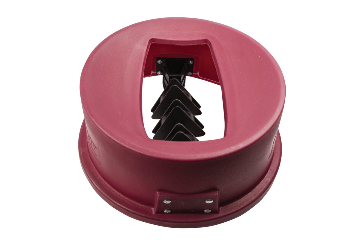 KA1951 Katchall Rugged Flatware Retriever Depth by San Jamar – 32/44 Gallon, 20.0 ounces, Polyethylene (HDPE), Burgundy, Model KA2000