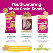 Appleways Oatmeal Raisin / 1.4 Ounce (Pack of 160) / 160 Breakfast Biscuits & Cookies