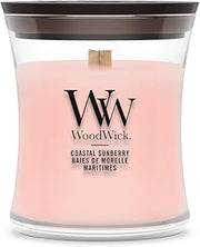 WoodWick Scented Candle| Mini Hourglass Candle | Coastal Sunberry | Perfect Gifts for Women
