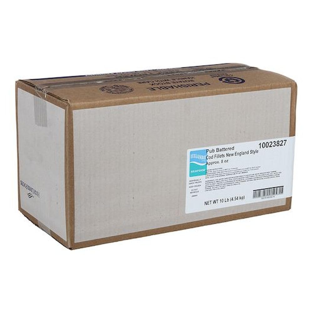 Big Bobs Belly Buster New England Style Batter Cod Fillet by High Liner Foods – Commercial Grade