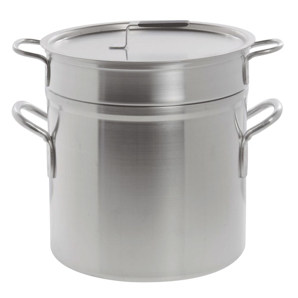 20 Qt 12 Double Boiler Set by Vollrath – 20.0 quarts, Aluminum, Silver, Model 67717
