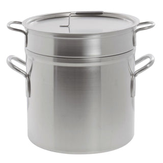 20 Qt 12 Double Boiler Set by Vollrath – 20.0 quarts, Aluminum, Silver, Model 67717
