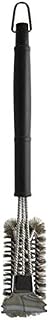 Farberware 5261925 Barbecue Triple Head Grill Brush, 18-Inch, Black