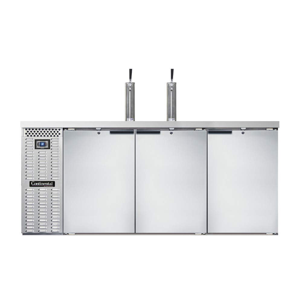 KC79S-SS Keg Cooler 79" W by Continental Refrigerator – 28.0 cubic_feet