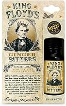 King Floyd's Artisanal Ginger Bitters, Hand Crafted, Spicy Ginger Flavor, Unique Bitters for a Unique Cocktail, 0.5oz Card Pack
