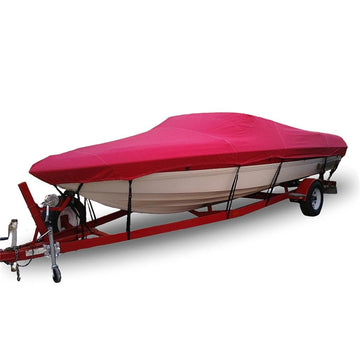 7.6oz Solution Dyed Polyester Styled-to-Fit Cover Compatible with a All Performance Plus Olympian I/O Boat by STOPBYUS – Polyester