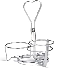 Tablecraft 3-Ring Chrome-Plated Condiment Rack