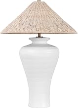 Troy Lighting PTL1029-PBR/CLW Pezante - 2 Light Table Lamp 30 inches Tall and 22 inches Wide - Patina Brass/Ceramic Loft White Finish