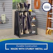 Suncast 1 Pack / Rack / Black Golf Club Organizers