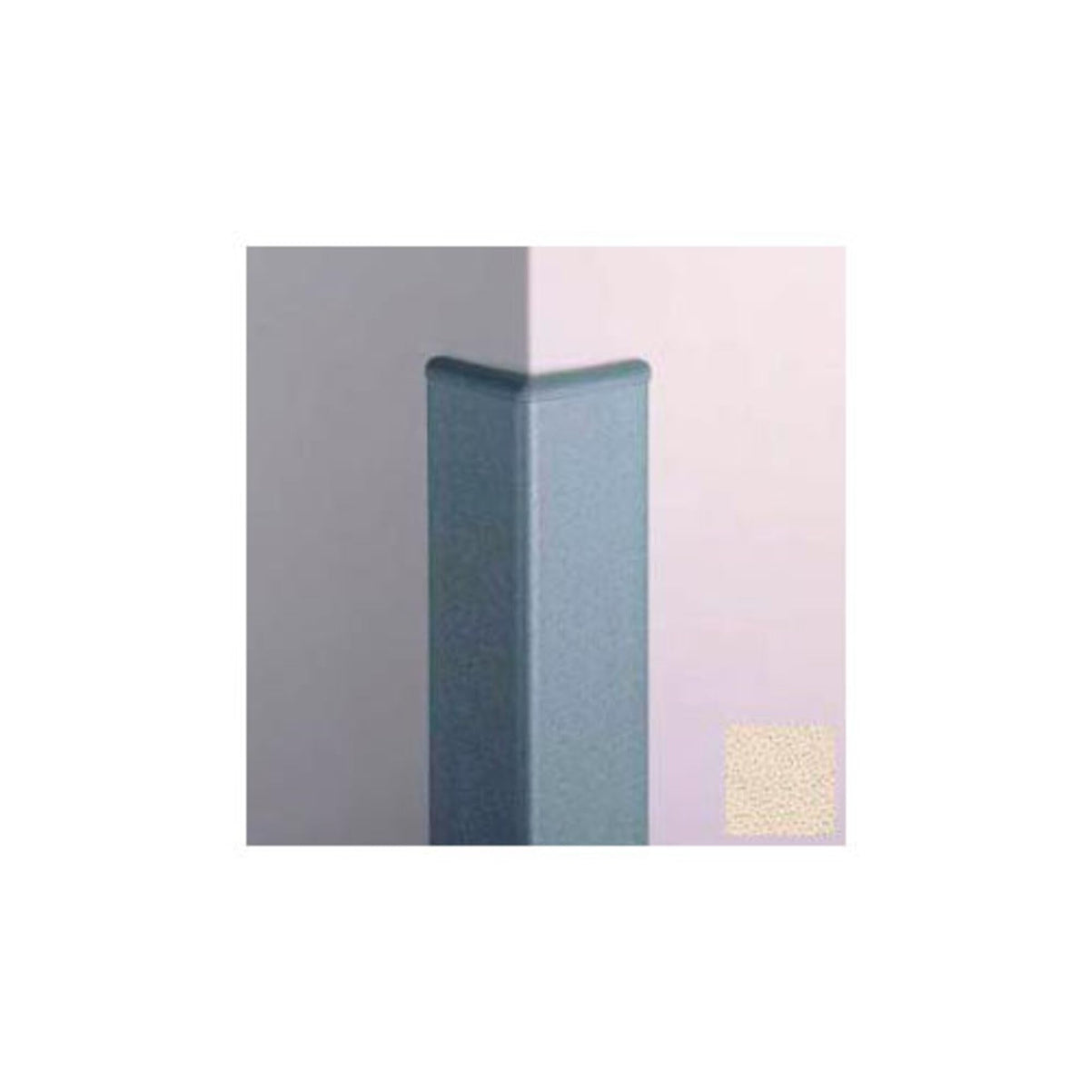 Corner Guard by Pawling – 50"L x 9"W x 5"H, Vinyl, Chablis, Model CG-10R-4-497