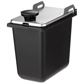 Jar & Stainless Steel Hinged Lid by Server – Stainless Steel, Model 87229