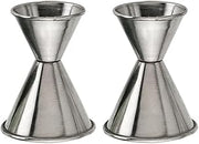 American Metalcraft J202 Bar Jigger, Stainless Steel, 1/2oz. x 3/4oz. Capacity (Pack of 2)
