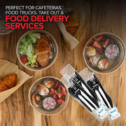 Stock Your Home Black / 1000 Pack / Casual Spoons