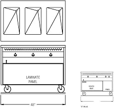 48" Heated Cabinet Base Hot Food Table