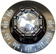 Replacement for fits DIAL T'STAT KNOB FOR FD (300-650F) Bakers Pride S1056A Blodgett no. 10392