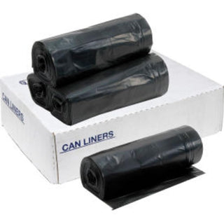 Repro Can Liners by Pitt Plastics – 1 Count (Pack of 1), 60.0 gallons, Polyethylene, Black, Model EC385812K