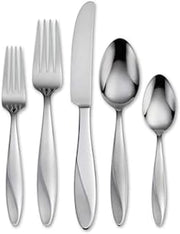 Oneida java 42 pc. Set with black matte caddy