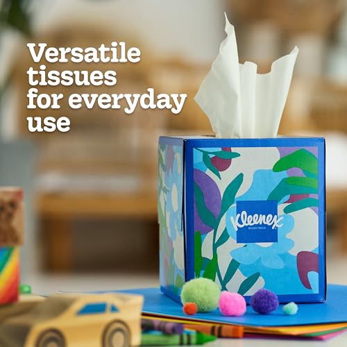 Kleenex White / 70 Count (Pack of 4) / 1 Box Tissues