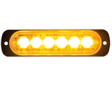Buyers Products LED Strobe Light by Buyers Products Company – 4.5 INCH, Aluminum, Amber, Model 8891900