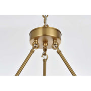 Cadence 15 Light Chandelier Satin Gold by Lighting Design – Iron, Satin Gold, Model 5100L236SG