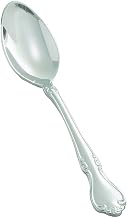 Winco 4 1/2" Chantelle Small Stainless Steel Spoon (Set of 12)