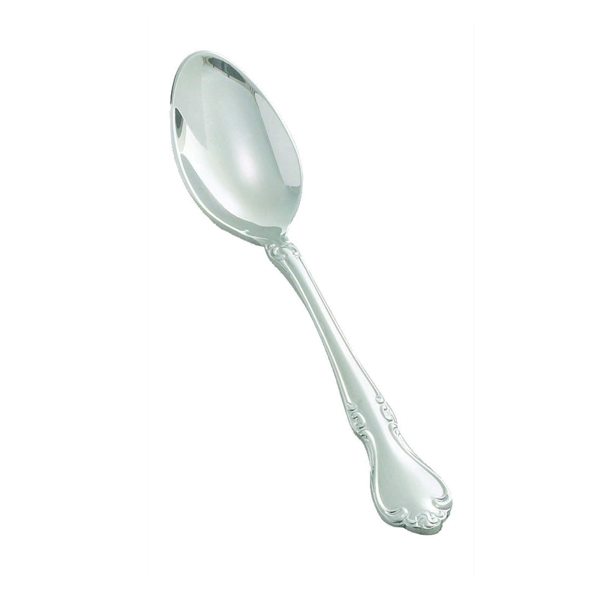 4 1/2" Chantelle Small Stainless Steel Spoon (Set of 12) by Winco – Coffee / Tea, Stainless Steel, Silver, Pack of 12, Model 0039-09