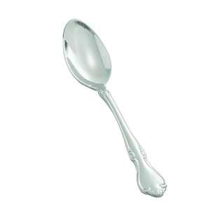 4 1/2" Chantelle Small Stainless Steel Spoon (Set of 12) by Winco – Coffee / Tea, Stainless Steel, Silver, Pack of 12, Model 0039-09