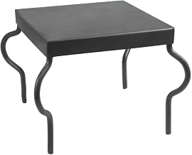 HUBERT Wrought Iron Buffet Riser Black- 7"L x 7"W x 6"H