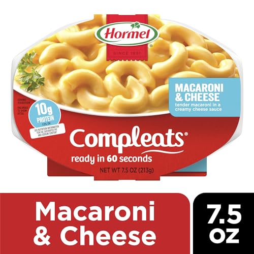 HORMEL COMPLEATS Macaroni & Cheese / 7.5 Ounce (Pack of 7) / 1 Macaroni & Cheese