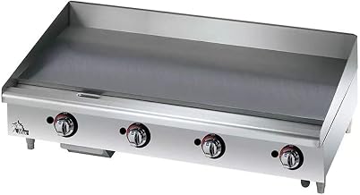 Star 648TF Commercial Griddle - Gas,Thermostat Controls 48"W