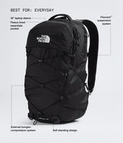 Borealis Commuter Laptop Backpack by The North Face – One Size, Nylon, Tnf Black/Tnf Black-npf, Model NF0A52SE
