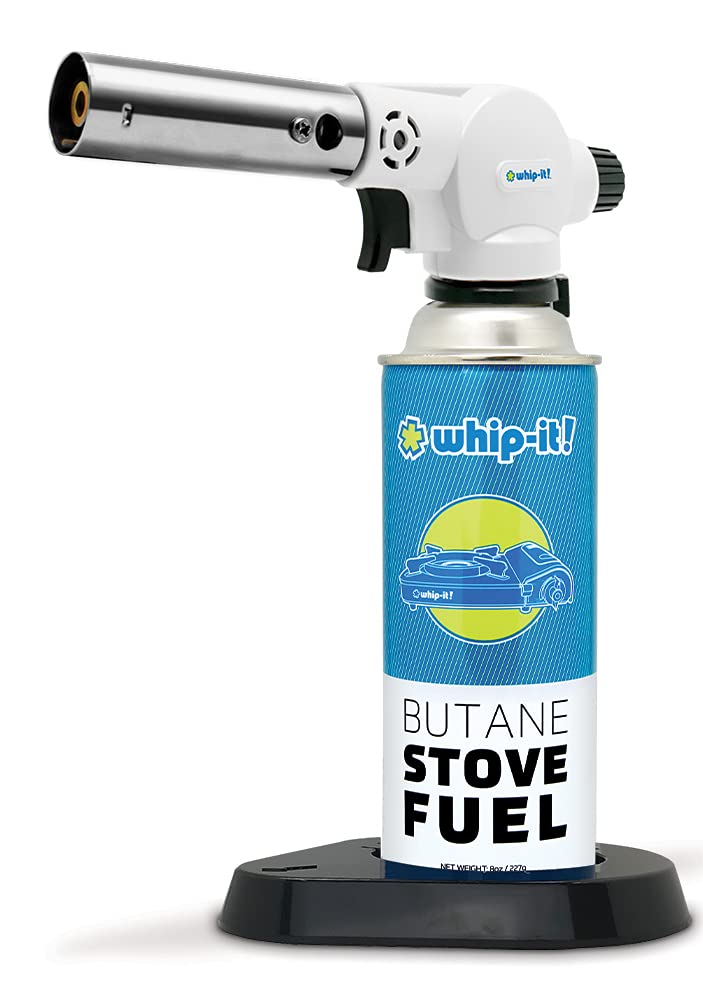 Blowtorch Torch: White by Whip-It! – Plastic, White, Model TC-Blwt-07