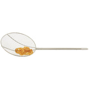 Browne 9" Nickel Plated Spiral Wire Skimmer by Browne Foodservice – Nickel, Silver, Model 1309TSW