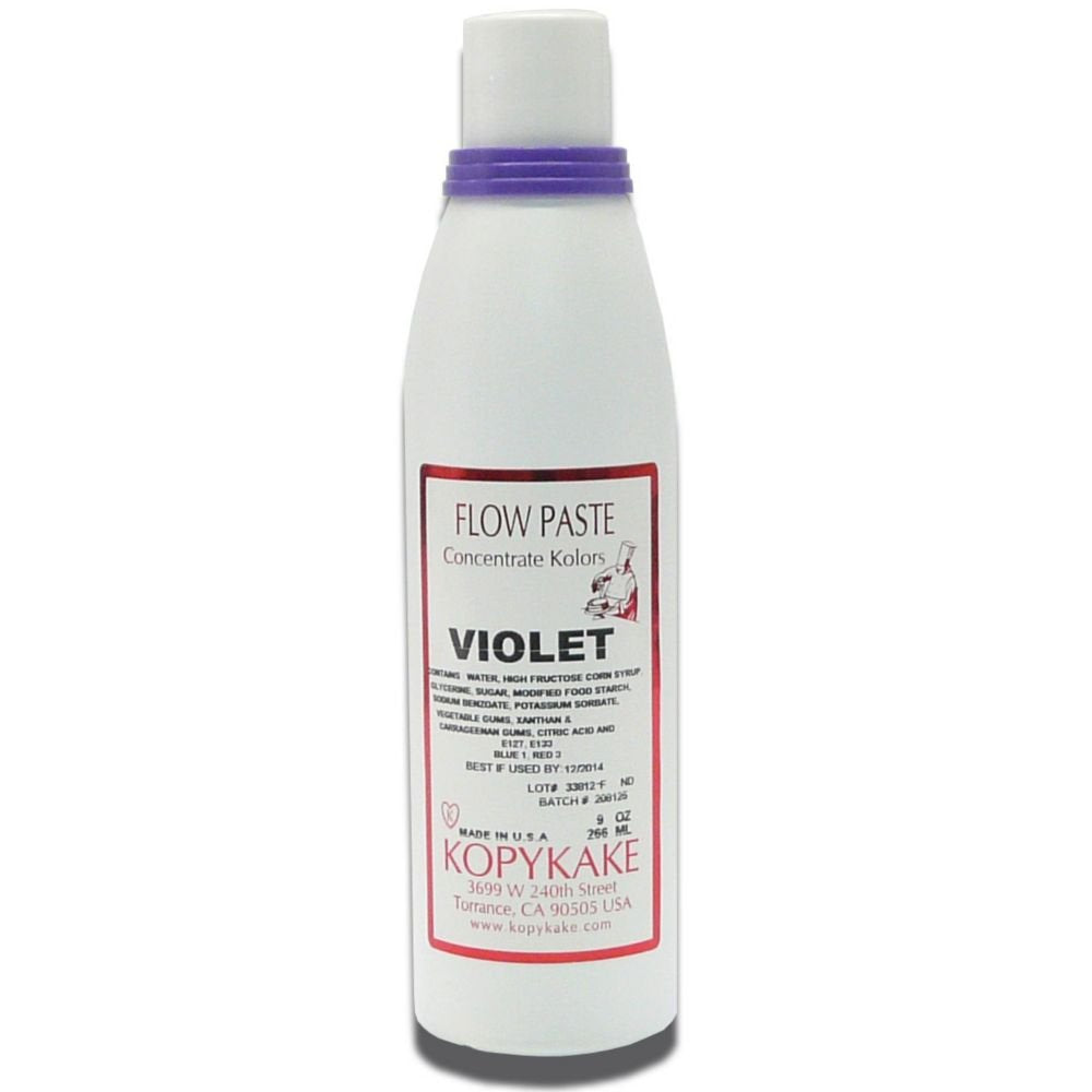 Kroma Flow 9 oz Violet Paste by Kopykake – 9 ounce, Violet, Model FPVIO