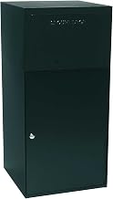 dVault® Collection Vault DVCS0023 Secure Collection and Package Drop with Removable Tote (Black)